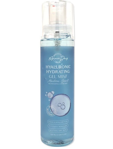 Гелевый мист для лица с гиалуроновой кислотой HYALURONIC HYDRATING GEL MIST Grace Day 120ml Корея купить выгодно в Иркутске с бесплатной доставкой по России