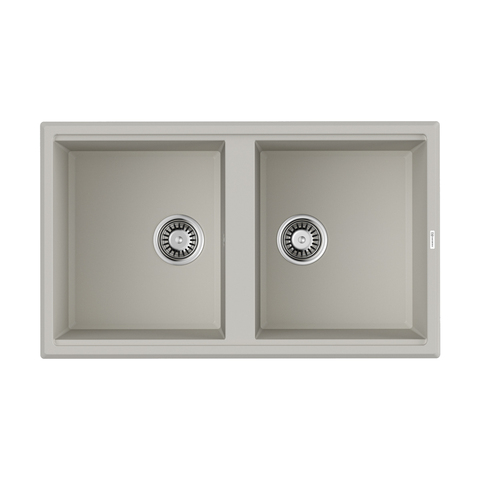 Omoikiri Tedori 86-2-WH 4993927 Кухонная мойка Tetogranit/белый