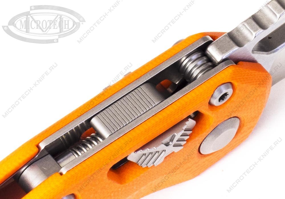 Нож Microtech MSI 210-12FRGTOR RAM-LOK FRAG Orange G10 Full Serrated