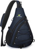 Картинка рюкзак однолямочный Nevo Rhino 9070 Navy Blue - 1
