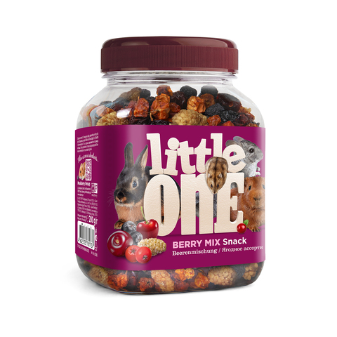 Little One Лакомство для грызунов Ягодное ассорти 180г