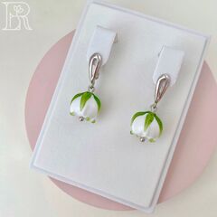 Серьги Ландыши