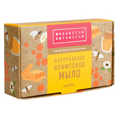 Натуральное крафтовое мыло «Медовое» ТМ Organicum Botanicum