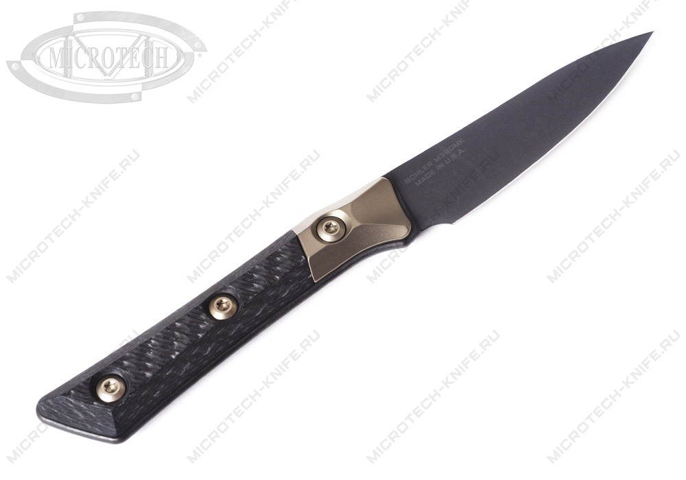 Нож Microtech Kitchen Paring Bolster 3500B-1DLCCFS DLC Carbon