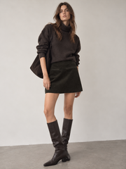 Вельветовая юбка Zara, S