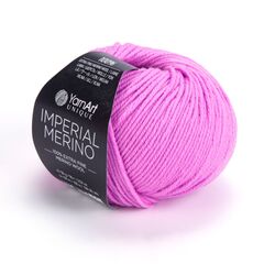 Пряжа YarnАrt "Imperial Merino", 100% шерсть, ярко-розовый