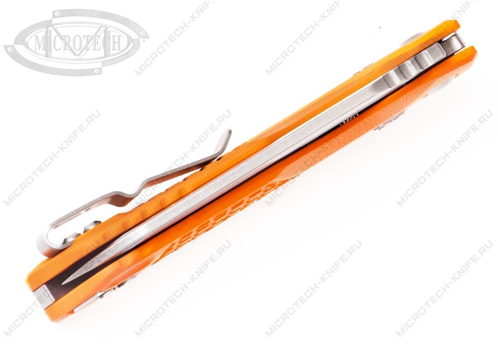 Нож Microtech MSI 210-12FRGTOR RAM-LOK FRAG Orange G10 Full Serrated