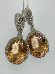Аида (серьги из серебра)