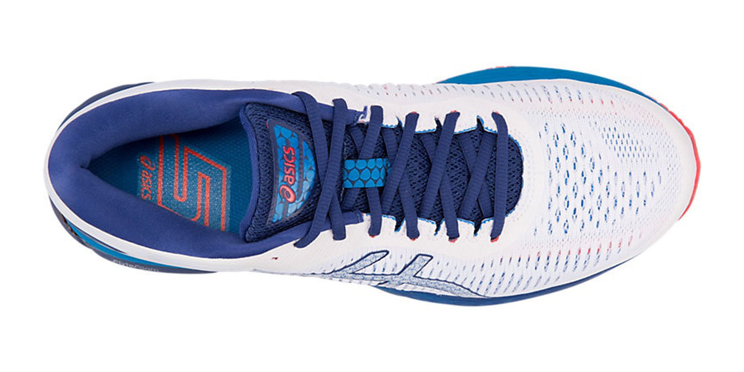 Asics Gel Kayano 25 мужские кроссовки для бега белые - 4