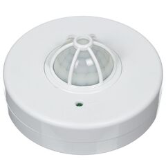 Датчик движения потолоч, 1100 Вт, 5-480 с, 2-8 м, 120, 360, IP33, 5+ лк, TDM, ДДП-01, SQ0324-0004