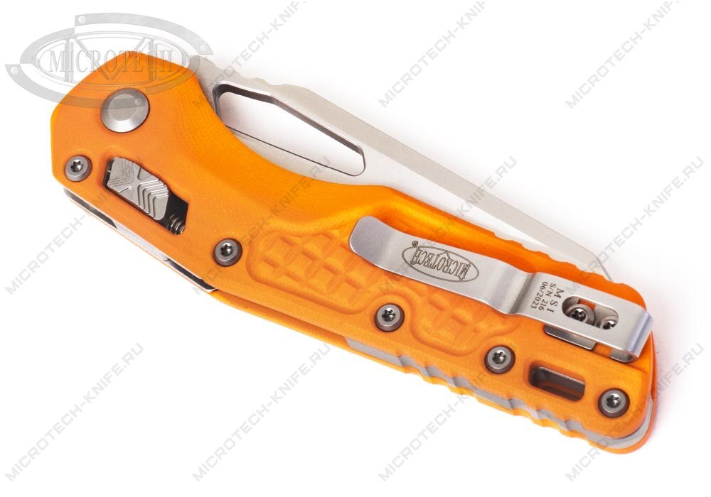 Нож Microtech MSI 210-12FRGTOR RAM-LOK FRAG Orange G10 Full Serrated