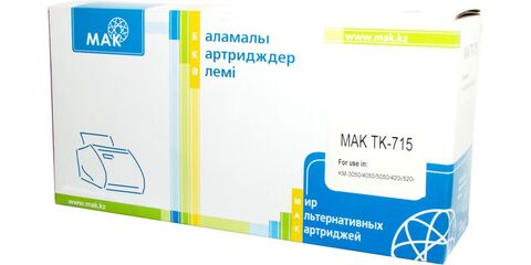 Картридж Туба MAK©  TK-715 черный (black), до 34000 стр - купить в компании MAKtorg