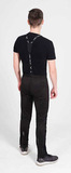 Утеплённый лыжный костюм ArsWear Black Professional с лямками мужской