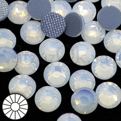Купите оптом стразы горячей фиксации клеевые термостразы White Opal, Белый Опал