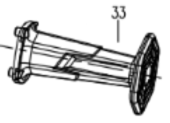 Запчасть №33 для SAID SD-115. Плечевой упор