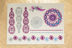 Флеш тату / Flash Tattoo Галогеновые 3D №MF-91 Флеш тату / Flash Tattoo Галогеновые 3D №MF-91