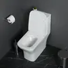 BelBagno Neon BB8617CPR-MN/SC Унитаз-моноблок безободковый с сиденьем, цвет: белый