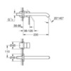 GROHE Essence 19967001 Смеситель для раковины встраиваемый