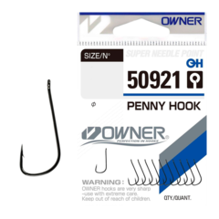 50921 № 10 Крючки OWNER Penny Hook-Bc / продажа от 5 уп.