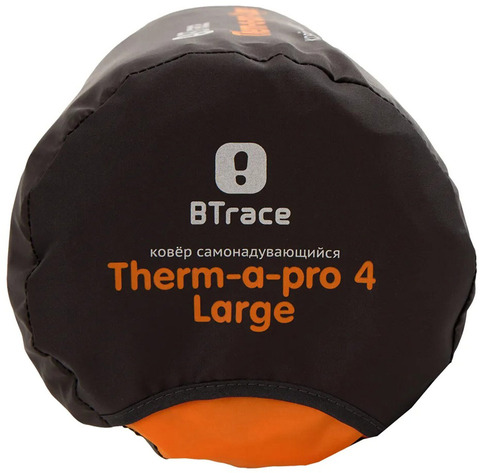 Картинка коврик самонадувающийся Btrace Therm-a-Pro 4 оранжевый - 7