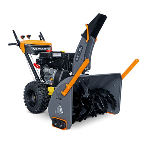 Снегоуборщик бензиновый самоходный 87 см, 13 л.с., эл. старт VILLARTEC WB G-139A SnowBoss, в подарок снегоуборщик аккумуляторный WA4030 ЗУ+АКБ 2Ач, 1111111065