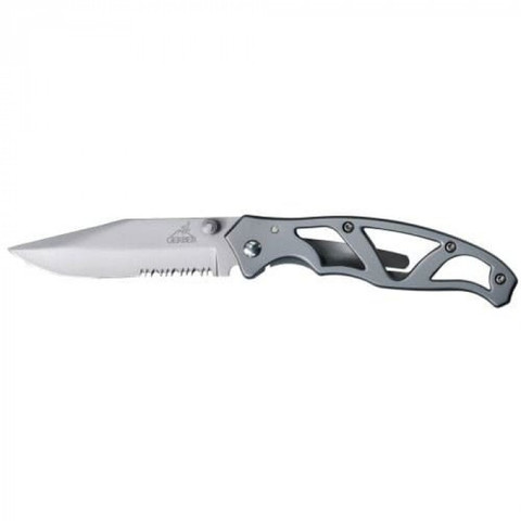 Нож Gerber Paraframe Pckt Folding 1 DP SE, серрейторное лезвие, блистер, 22-48443