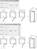 Ravak 03G70300Z1 дверь душевая PDOP1-90 черный + транспарент