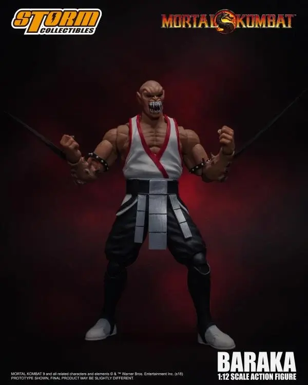 Фигурка Барака масштаб 1/12 Мортал Комбат Storm Collectibles
