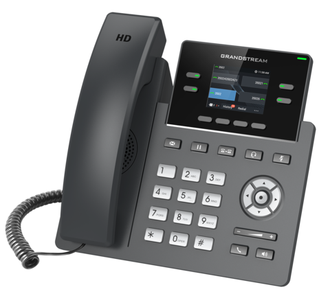 Grandstream GRP2612 (без PoE) - IP телефон. 4 SIP аккаунта, 4 линии, цветной LCD, 16 virtualBLF