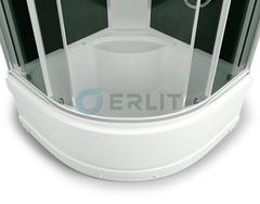 ДУШЕВАЯ КАБИНА ERLIT ER 3508TP-C4 800*800*2150 с высоким СЕРЫм поддоном