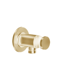 Gessi Inciso 58161#246 Вывод воды с держателем для душевой лейки на 1/2", цвет: золото фото