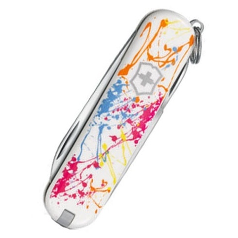 Нож-брелок Victorinox Classic LE 2010 Splatter (0.6223.L1004)