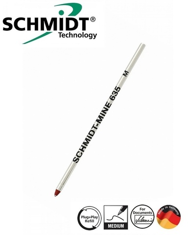 Стержень-мини шариковый Schmidt Mine 635, формат D1, MBlue (S635M_Blue)