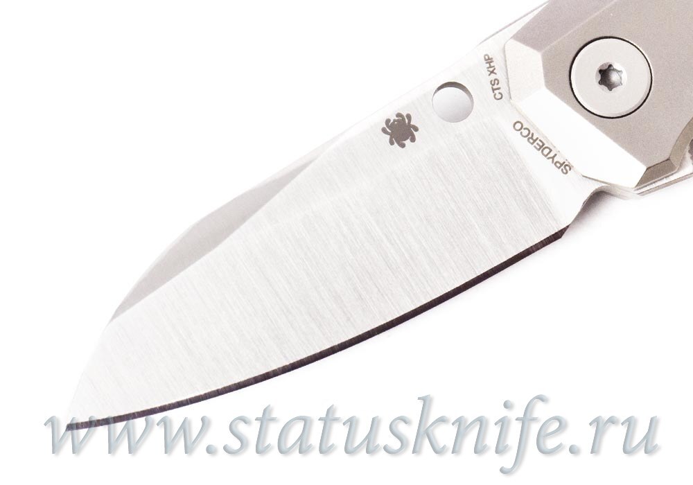Нож Spyderco Techno 3 CTS-XHP Titanium C158TIP3