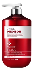 PAUL MEDISON Гель для душа с коллагеном и ароматом белого мускуса - Body Wash White Musk , 1077мл