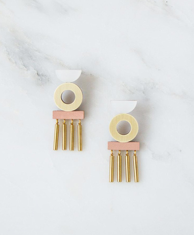 Серьги Memento Earrings Blush