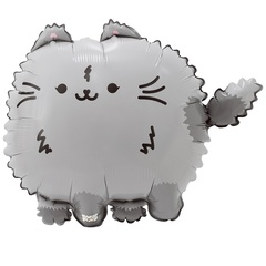 Шар К Фигура, ПушМяу Кошка серая, 20