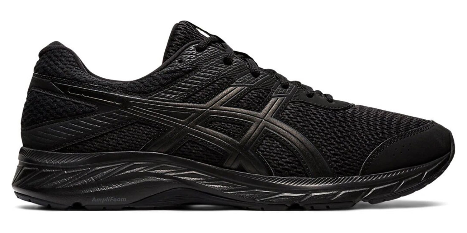 Asics Gel Contend 6 кроссовки для бега мужские черные