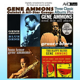 AMMONS, GENE:  Groove Blues/ Boss Tenor/ Blue Gene/ The Happy Blues