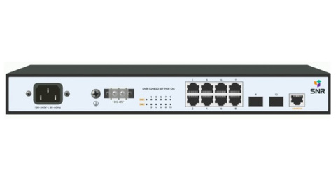 Коммутатор управляемый SNR SNR-S2985G-8T-POE-DC