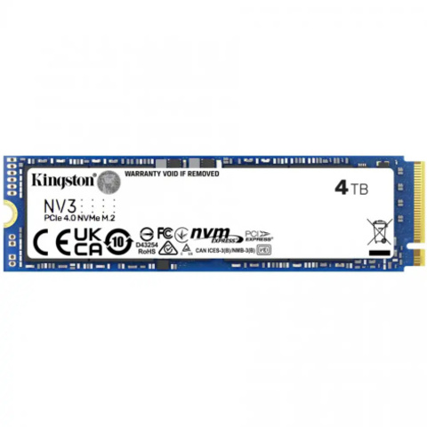 Накопитель SSD M.2 2280 Kingston SNV3S/4000G