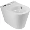 BelBagno BB2149CP-TOR/SC Чаша унитаза безободкового со смывом "Торнадо" с сиденьем дюропласт soft close, P-trap