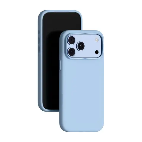 Чехол VLP iPhone 18 Pro Max Aster Pro Case с MagSafe голубой