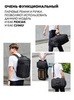Картинка рюкзак для путешествий Ozuko 9242L Grey - 4