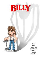 Открытка "Stranger Things: Billy"