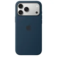 Силиконовый чехол Apple Silicone Case with MagSafe для iPhone 17 Pro Max, Midnight