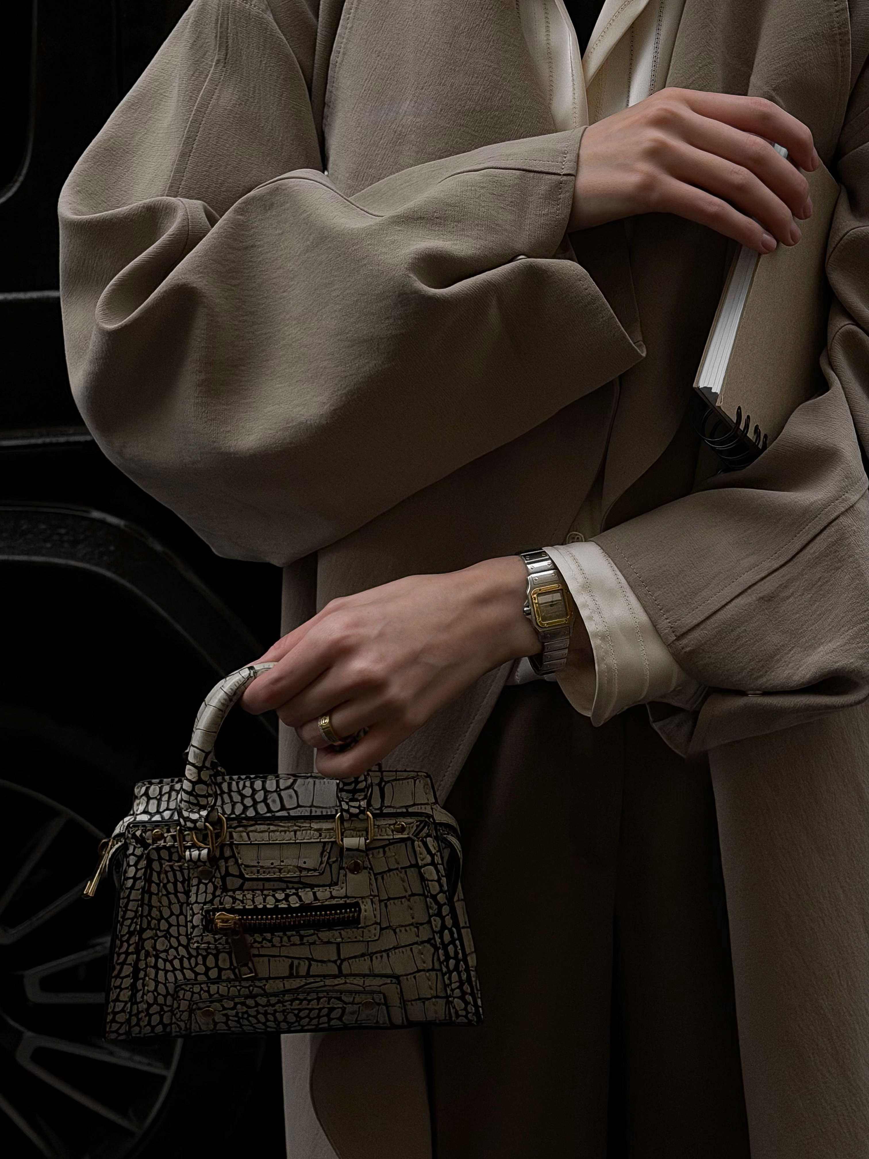 Редкие винтажные часики Cartier Santos — фото 5