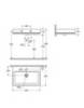 GROHE Cube 3948300H Раковина подвесная