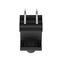 Gessi Binario 61031#299 Профиль линейный 250 мм., с подготовкой под систему ОВиК/HVAC, цвет Black XL фото