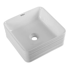 BelBagno BB1421 Раковина керамическая накладная, 39.5x39.5, цвет: белый фото
